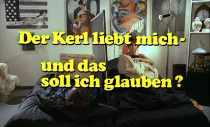 Der Kerl liebt mich und das soll ich glauben?